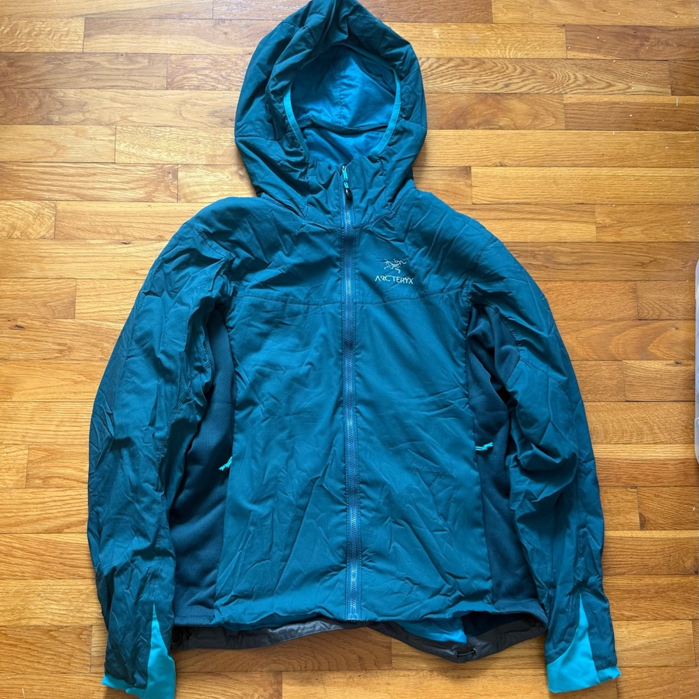Arcteryx Atom LT Hoody Jacket Women’s Large Teal